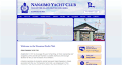 Desktop Screenshot of nanaimoyc.ca